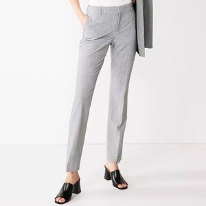 Nine West Barely Bootcut Pants - Heather Grey - Size 8